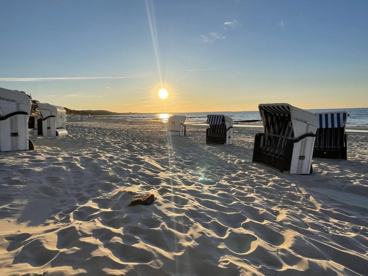 "Ab Zum Strand" Ferienwohnung Mit Balkon Zempin Exterior foto