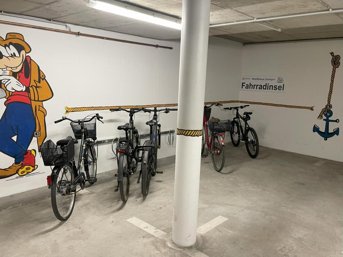 "Ab Zum Strand" Ferienwohnung Mit Balkon Zempin Exterior foto