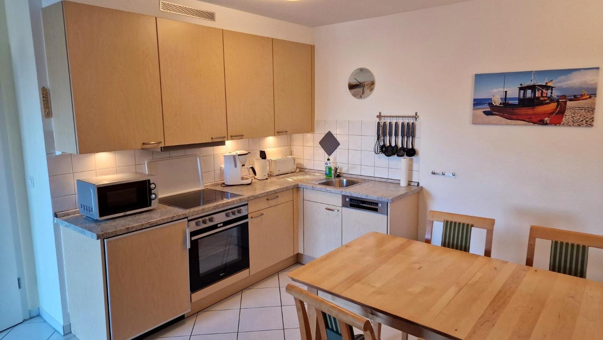 "Ab Zum Strand" Ferienwohnung Mit Balkon Zempin Exterior foto
